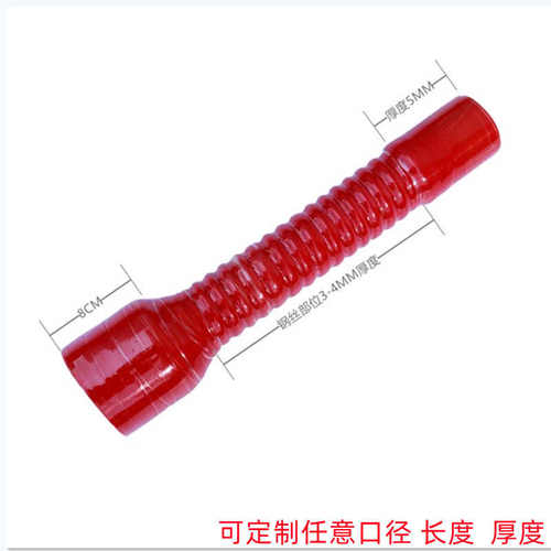 大小头进气管空压机进气改装进气软管空滤涡轮增压变径进气钢丝管