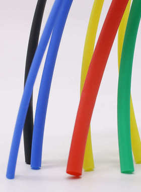 热缩管绝缘套管高压黑色彩色大口径加厚电工电线电缆光纤接收缩管