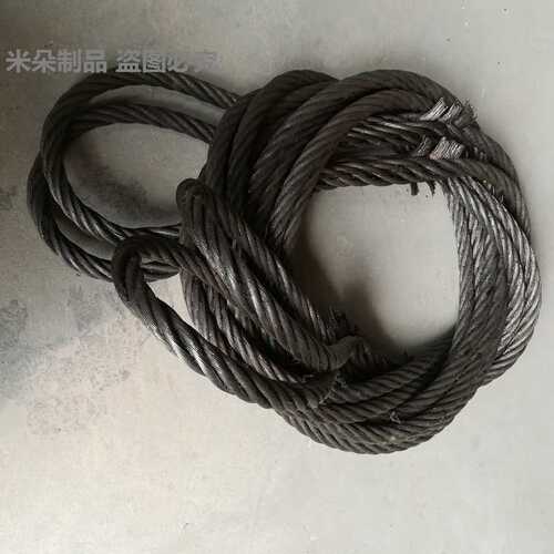 重型钢丝绳套插头吊装起重索具吊索设备吊搬运编头绳套塔吊钢绳
