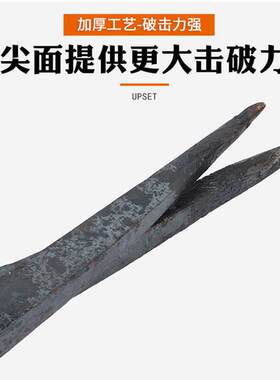 农用挖树根工具镐头洋搞头钢镐尖镐户外多功能开垦十字镐洋镐铁镐