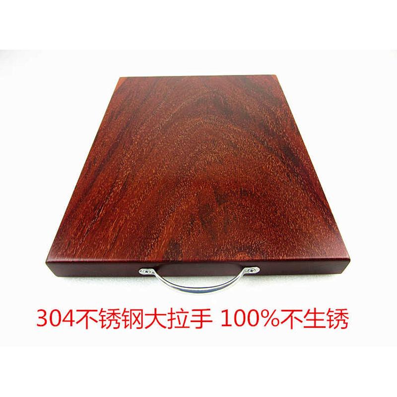 越南铁木菜板整块抗菌面板实木砧板独板大号家用整木案板刀板防裂