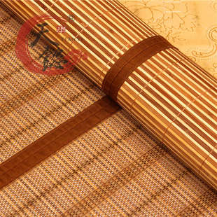 天懿凉席1.7定做1.35米订做竹折叠席子床双人1.251.8 1.11.45 1.5