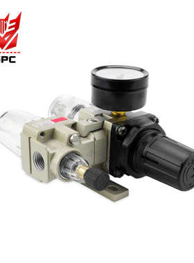 气动油水分离器AW2000+AL2000气源处理过滤器AC2010-02/02D自动