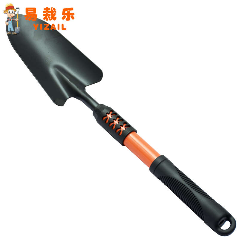 园艺工具胶套钢铲锄耙铲多用阳台种蔬菜种花种植箱工具花铲子