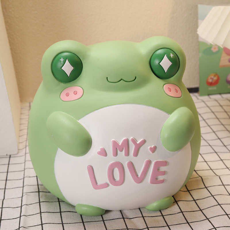 存钱罐2024年新款青蛙储蓄罐防摔可存可取只进不出儿童男女孩卡