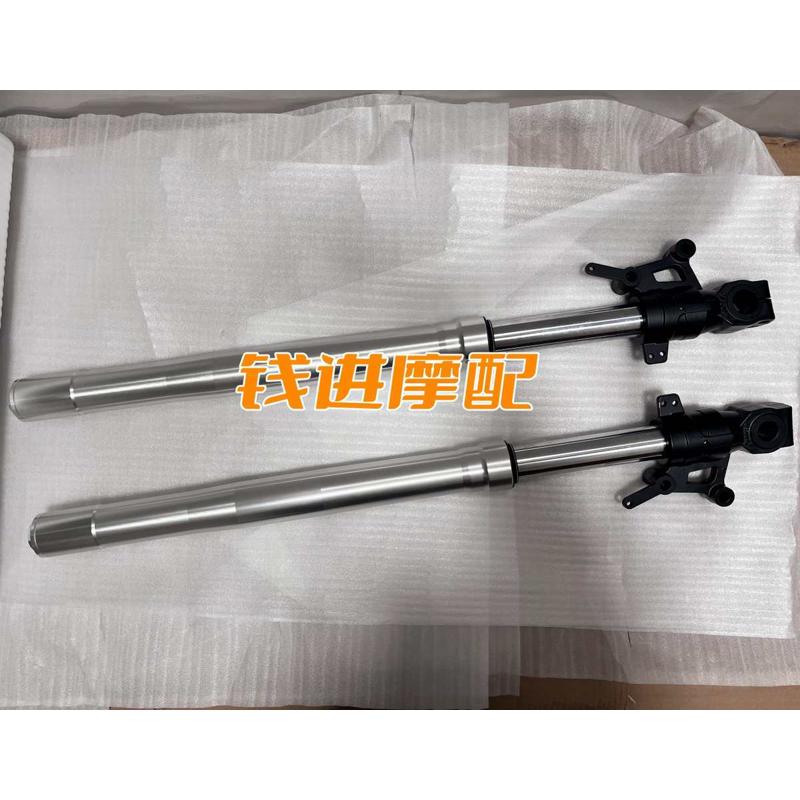 赛400前减震器钱江赛350摩托车左右前避震前叉双碟刹前左右减震