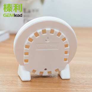 榛利家用温度计室内干湿温度计高精度婴儿房台式挂式两用温湿度表