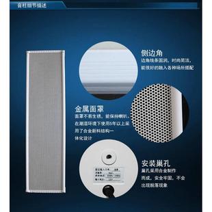 定压音柱户外防水室内壁挂吸顶广播系统网络广播系统定时功放机