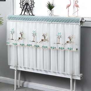 暖气罩暖气片护罩暖气片防尘罩暖气盖布家用新款暖气罩子套子全包