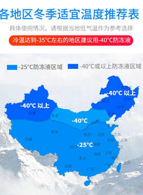 车仆汽车防冻液绿色通用型-45℃冬季长效冷却液红色大桶小轿车