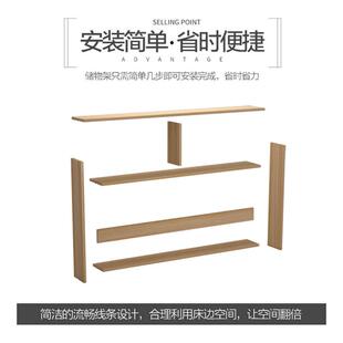 床边置物架双层沙发边架长条侧边卧室床头夹缝柜床床尾架子架