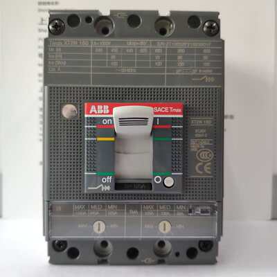 ABB塑壳断路器XT2N160 TMA125-1250 FF 3P 125A 3极空气开关
