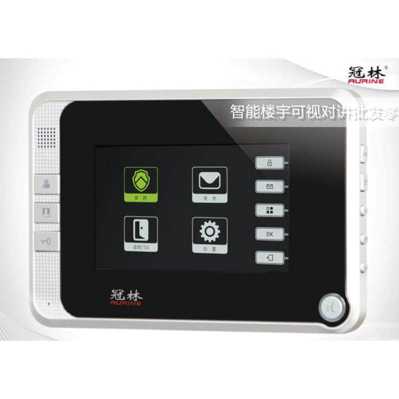 冠林彩色室内机AH1-D7/AH3-D7A可视对讲AH3-D4A门铃AH1-D4送配件