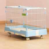 创逸兔笼一米狗笼子单层猫笼兔笼室内家用带抽屉狗笼大号兔笼