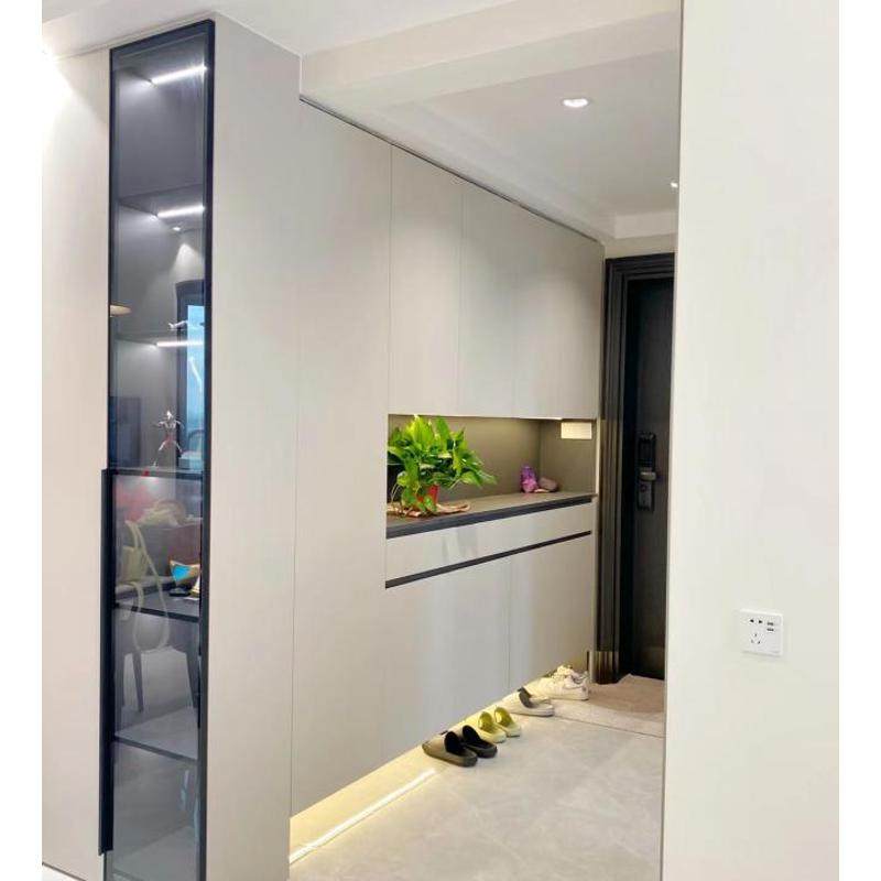 实木生态免漆板饰面板体裁切料定制加工异型柜边尺寸封任意开打孔