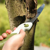 沃施worth园艺修剪锯工具组套家庭花园修枝剪刀折叠手锯2件套装