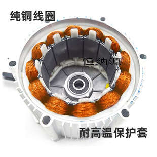 48v800w1000w直流无刷电机60伏1200w工程车手推灰斗车电动三轮车