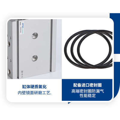 双杆气缸TR 10/16/20/25/32X10S/20S/30S/40S/50S/75S/10