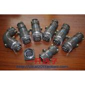 连接器 7芯 10芯12芯14芯19 工业插头插座 8芯 圆形航空插头P32