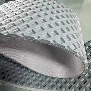 橡胶菱形小方格砂光机皮带防滑耐磨环形传送带木工机械配件输送带