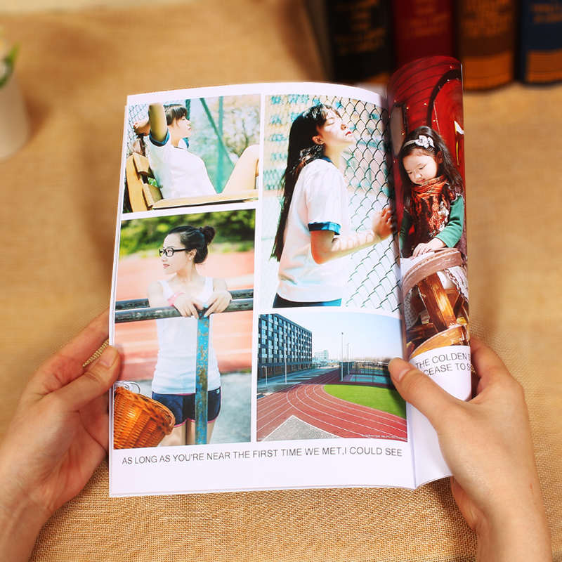 相册制作照片书杂志影楼婚纱照宝宝毕业纪念diy定制结婚礼相片