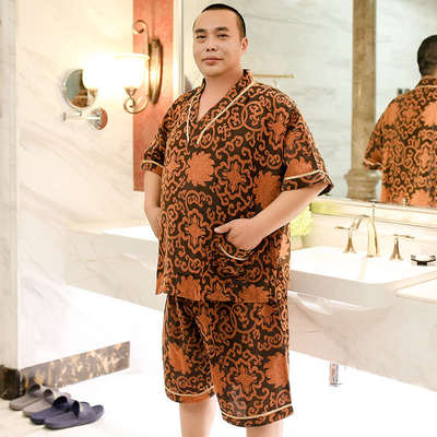 胖子浴加大 加服到款桑拿和服蒸男肥汗服200300码宽松斤大服开衫