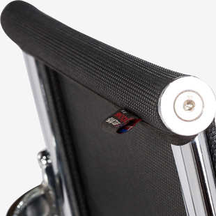 虹桥办公椅升降全网透气职员椅休闲金属固定扶手会客椅子椅统天