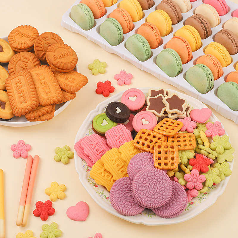 网红蛋糕装饰饼干巧客芳饼干爱心形甜品烘焙蛋糕装饰焦糖饼干装饰