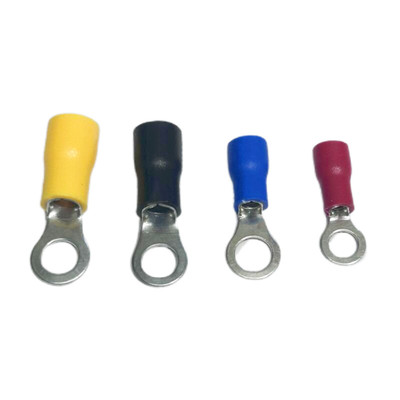 RV1.25-5 圆形冷压接线端子 O型预绝缘端子 接线头 1000只