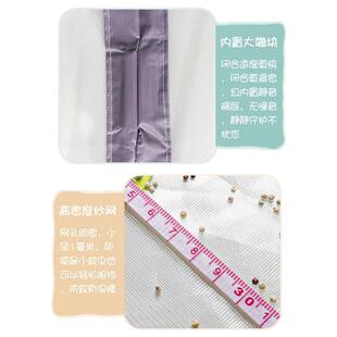 好看房门防蚊农村纱网通风门帘沙门窗纱网阳台防蝇吸铁石大门纱窗