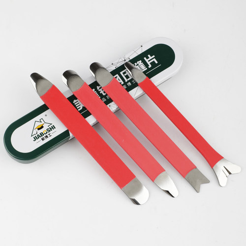 美缝钨钢压缝神器阴阳角工具专业施工刮胶压片瓷砖压板剂刀专用棒