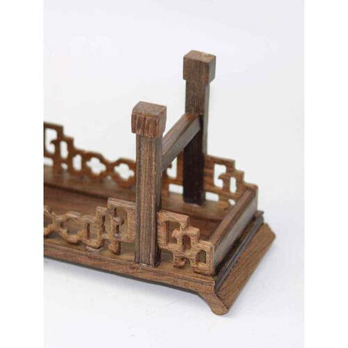 掌柜推荐红木雕微型翘条案底座底座花盆实木工艺品摆件奇石家居头