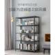 20宽黑色角钢货架置物架落地多层展示架家用仓库阳台超市收纳架子