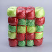 发泡防滑塑料绳球捆扎绳球扎口绳子捆绑绳子彩色球绳子尼龙草球子