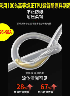 森田耐高温PU管气动软管 空压机气管 2/3/4/6/8/10/12/14