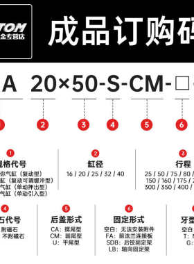 小型气动迷你不锈钢微型气缸MA20*25/50/75/100/125/150/175/200S