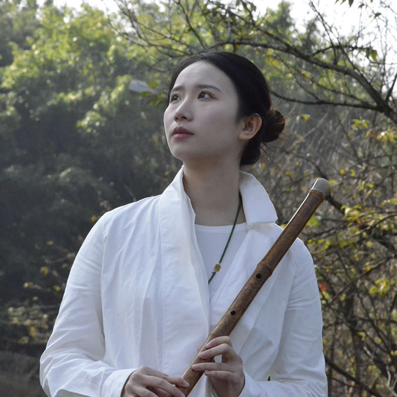 玉屏箫笛 凤眼斑满花笛子横笛乐器专业演奏 曹俊制湘妃竹老料竹