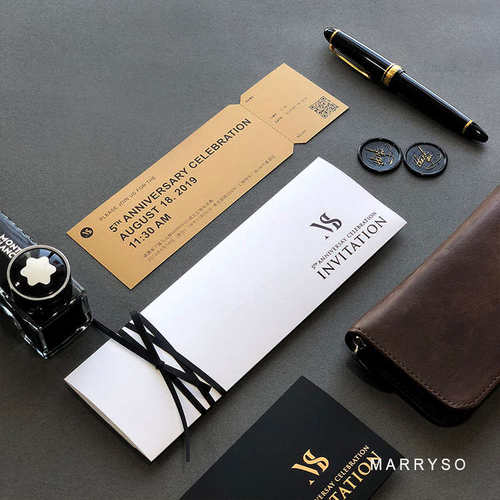 MarrySo马铃薯高端定制商务活动请柬 票券年会邀请函节日会议请