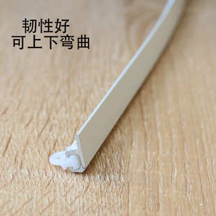 加厚铝合金弧形轨拱型窗帘轨道内开窗超细超薄直弯轨异形汽车轨