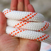 户外安全绳钢丝芯高空作业绳外墙绳捆绑绳登山绳保险绳耐磨尼龙绳