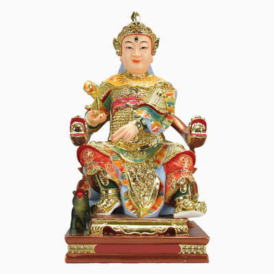 多规格站坐杨戬道君真显像灵君妙摆件惠王神像清源昭二郎神