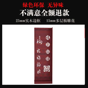 饰简约现代折屏卧室玄关座屏新中式 客厅屏风隔断装 双面移动屏风