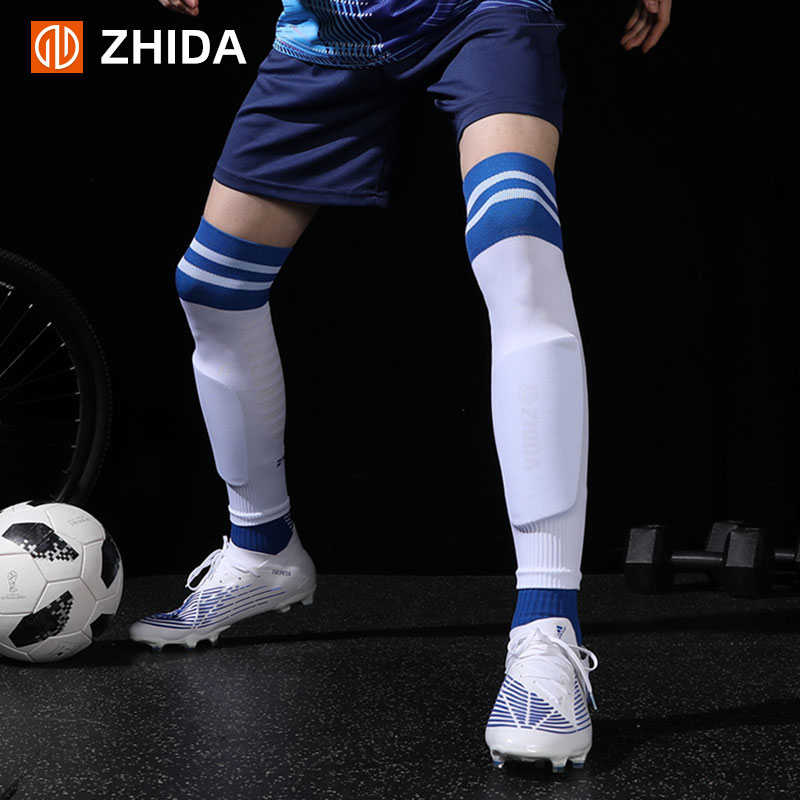 ZHIDA制达 加长球员版足球袜套护腿板固定过膝袜筒插板护小腿护