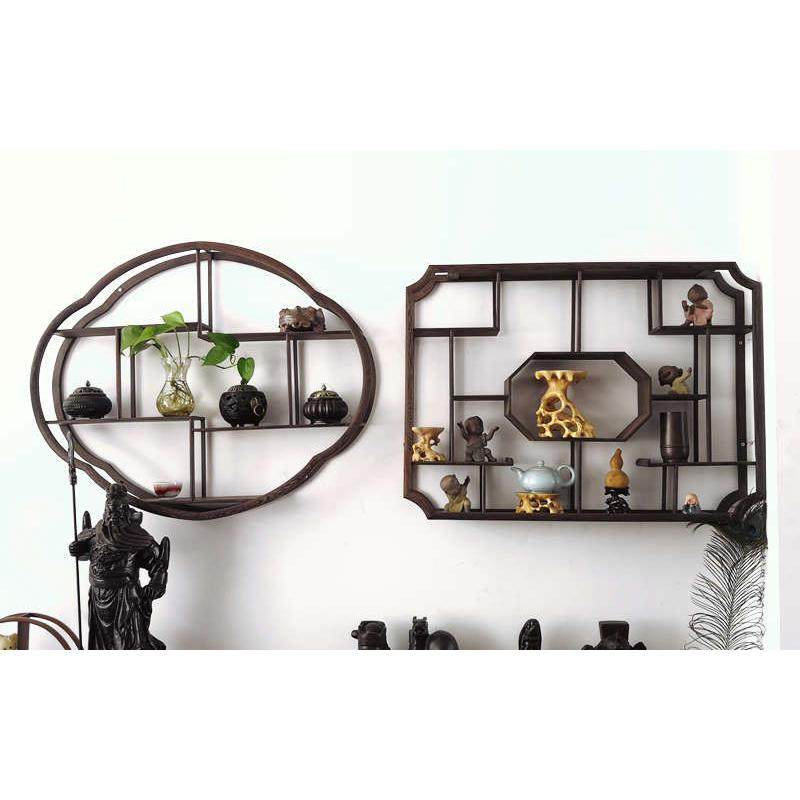 鸡翅木小博古架实木中式挂壁式多宝阁茶壶架茶叶架子挂墙上古董架,住宅家具,多宝格/博古架,淘宝优惠券,粉丝福利购,淘宝优惠卷