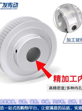 S5M同步轮S5M70齿70T小/BF台阶16/21槽轮凸同步皮带轮型台阶宽