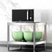 不锈钢置物架灶台面两2层高40cm30公分宽35厘米45x50x55cm60长70