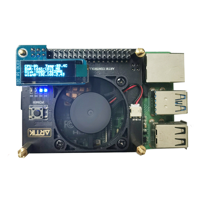 树莓派4B 3B+ Argon散热风扇HAT模块扩展板智能温控调速开关控制