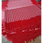 装 黄黑红白警示条车库反光交通指示防撞条 修塑料PVC护角条护墙角