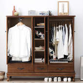 五斗柜简约现代卧室挂衣服柜子储物柜斗柜抽屉式 收纳柜五斗橱衣柜