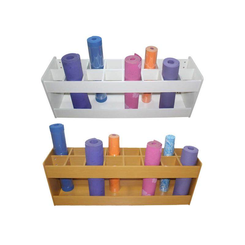 瑜伽垫收纳架木质柜筐桶筒篮健身地毯架普拉提收纳神器置物架家用,收纳整理,运动器材收纳用具,淘宝优惠券,粉丝福利购,淘宝优惠卷